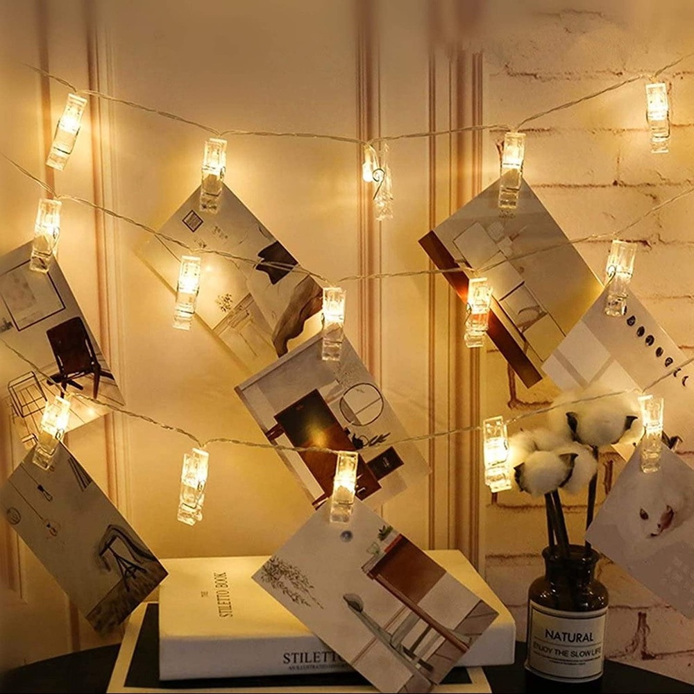 Large Photo Clip Lights